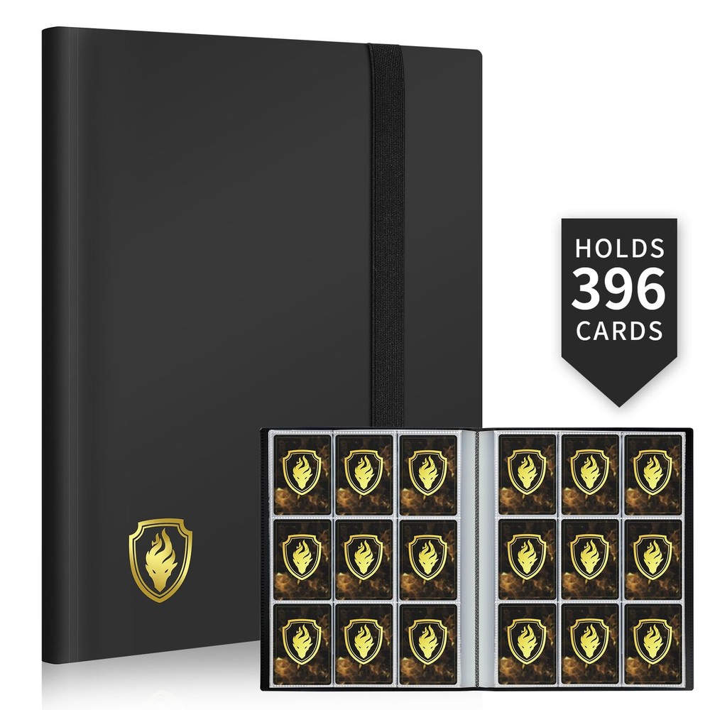 Premium 9-Pocket Card Binder with 396 Pockets for Trading Card Collectors  