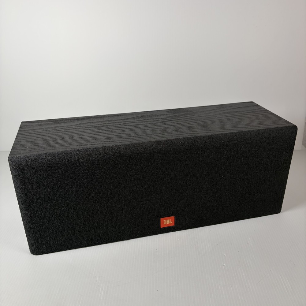 JBL ARC Center Channel Speaker - 8 Ohms Home Theater Audio - Black Wood Grain