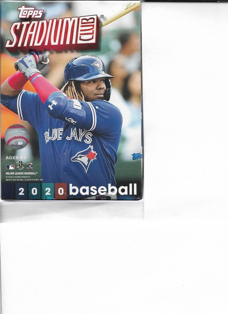 2020 Topps Stadium Club Baseball Blaster with Wide Vision & Chrome Cards