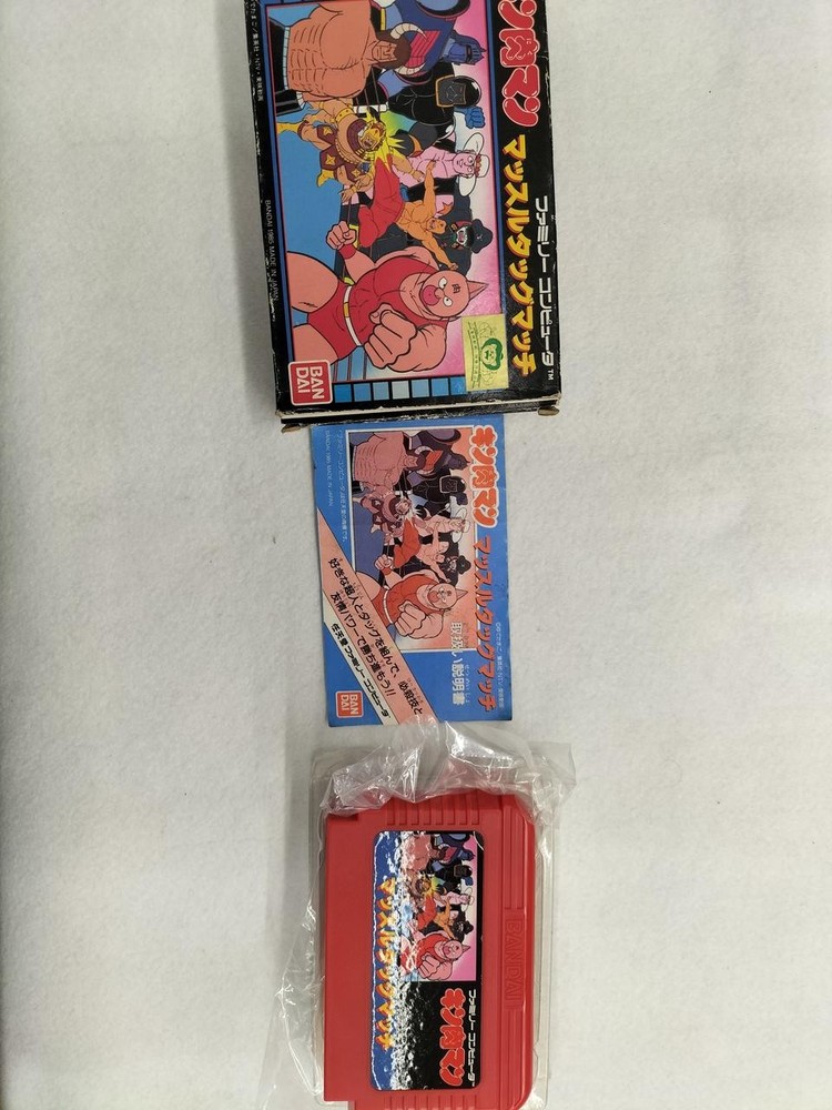 BANDAI Kinnikuman Muscle Tag Match Famicom game