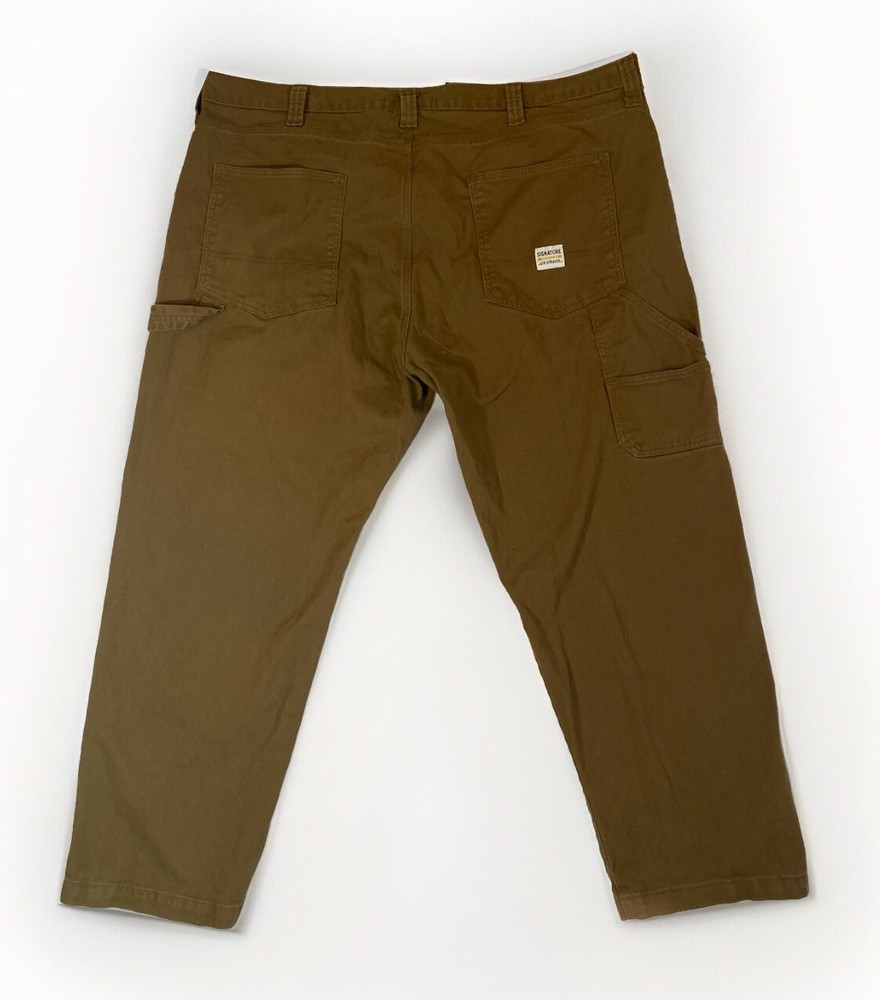Levi's Workwear Carpenter Pants Mens 46X 32 Regular Fit Brown