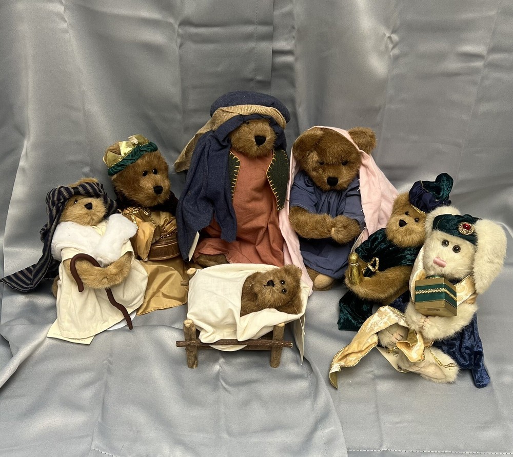 Boyds Bears Judith G 1998 Nativity Set
