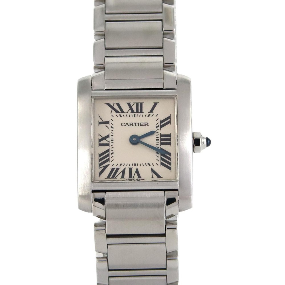 Authentic Cartier Tank Francaise Quartz Watch W51008Q3