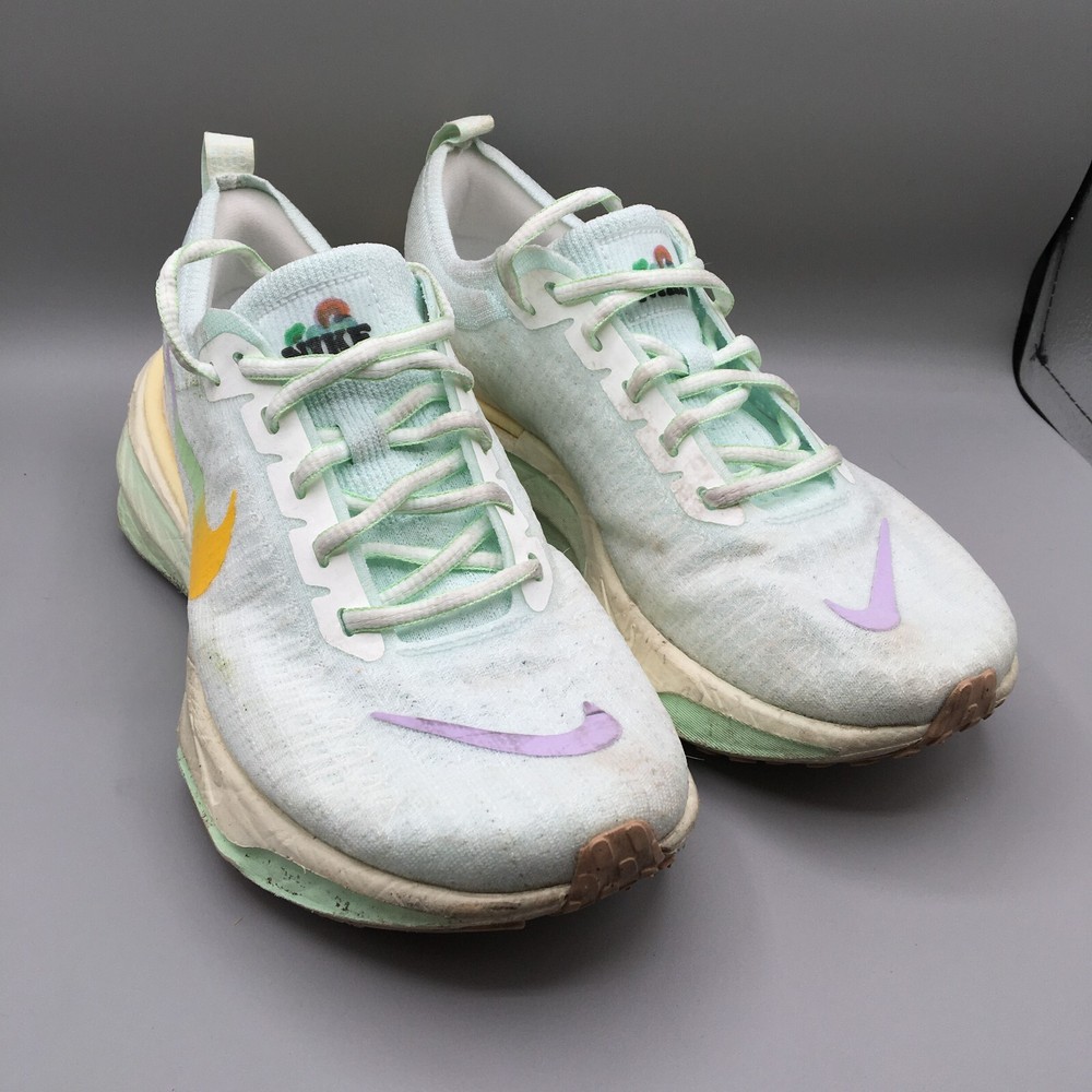 Nike ZoomX Invincible Run 3 Shoes Women 10.5 Barely Green Violet Mist HF5729-391