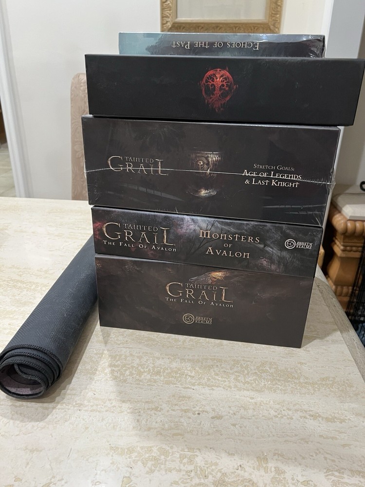 Tainted Grail Fall of Avalon SUNDROP Edition Gamefound with Extras Open or Sealed