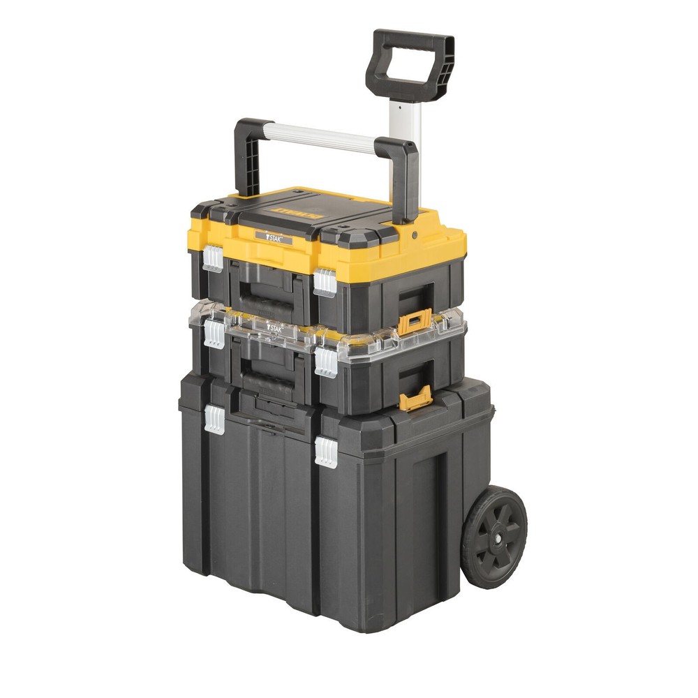 DEWALT TSTAK 3-Piece Modular Mobile Tool Storage Tower