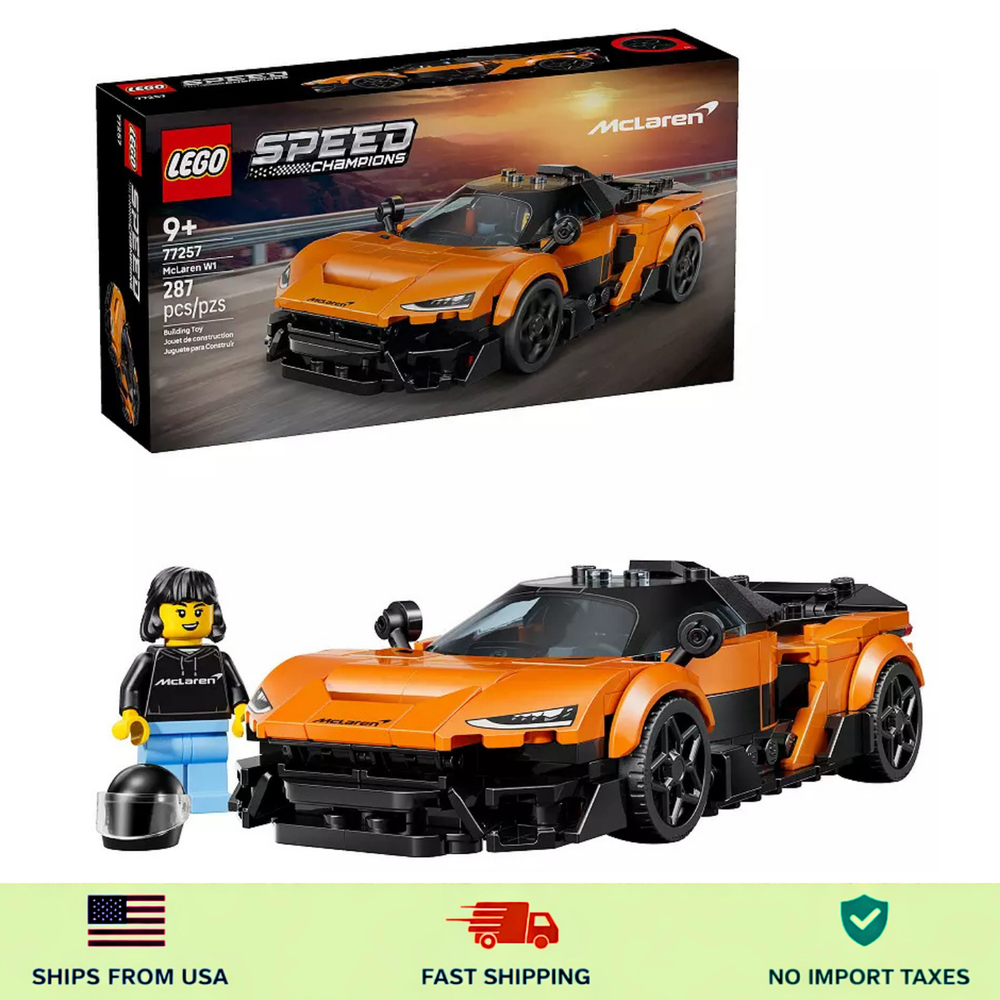 LEGO Speed Champions McLaren W1 77257 Building Kit - 287 Pieces