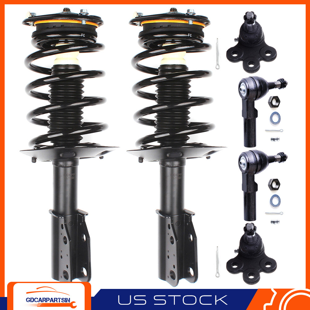 Buick LeSabre Cadillac DeVille Front Strut Coil Spring Tie Rod Ball Joints