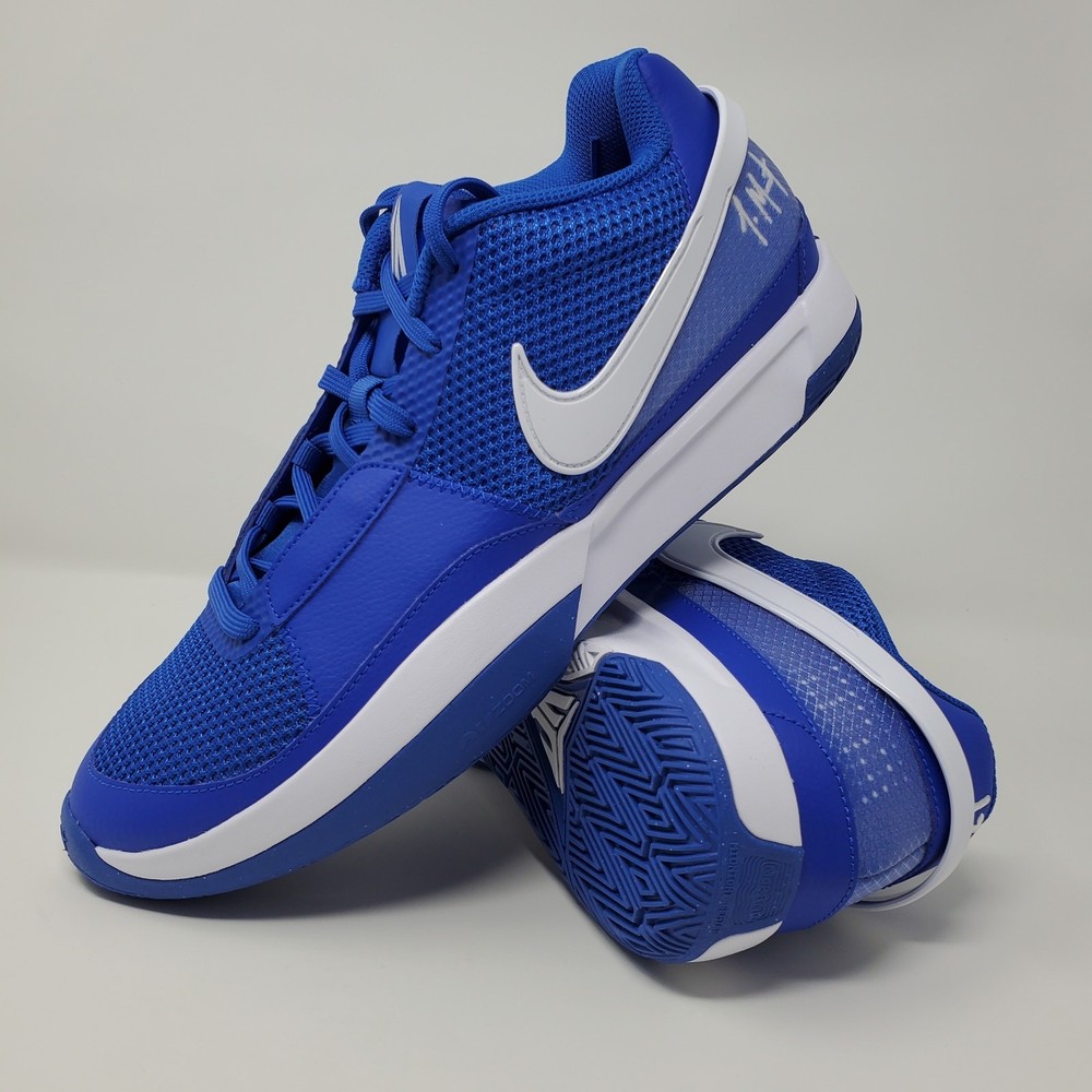 Nike Ja 1 Morant Game Royal Blue White Basketball Shoes Men's Size 11 FV1303-400