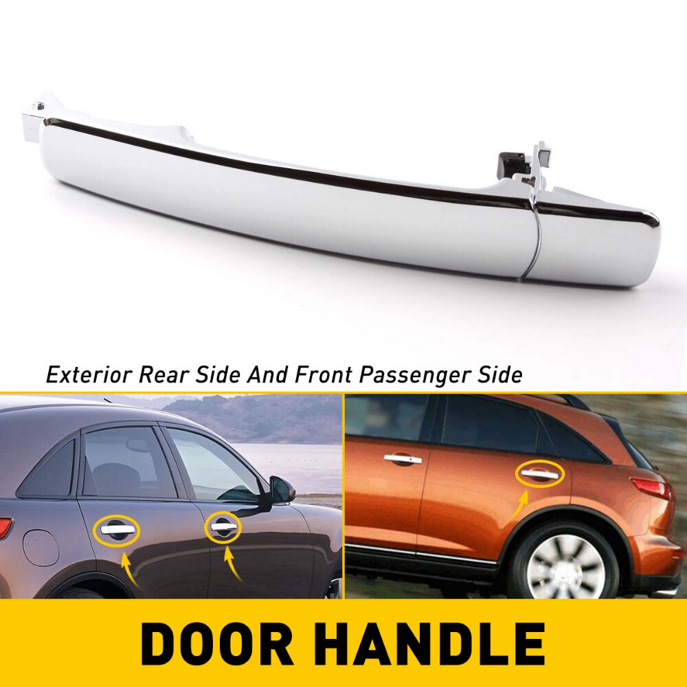 1PC For Nissan Infiniti Right Front or Rear Right& Left Side Outside Door Handle