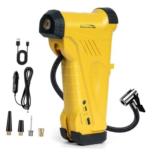 Tire Inflator Portable Air Compressor,12V 150PSI Handheld Air Compressor with