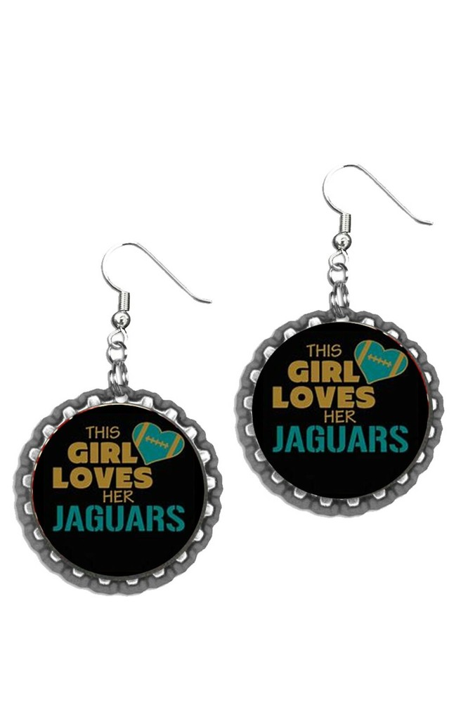 Jacksonville jaguars Jags earrings earring set super cute pair of earrings