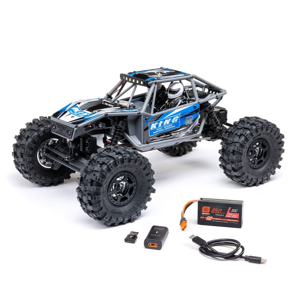 Axial AXI-1750T1 1/18 UTB18 Capra 4WS 4WD Trail Buggy RTR with Battery &