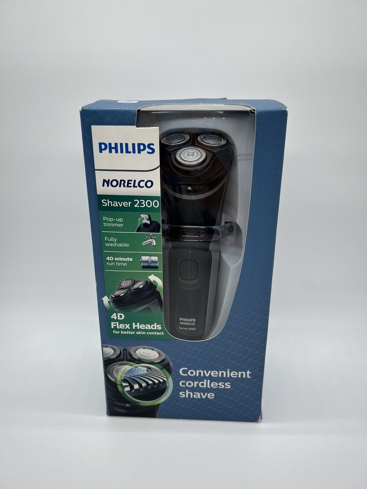 Philips Norelco 2300 Washable Cordless Shaver S1211/81 (Q7(13)
