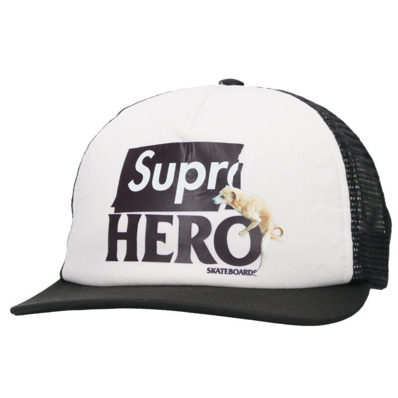 Supreme Anti Hero Mesh Back 5-Panel Cap Black 101052 EN005