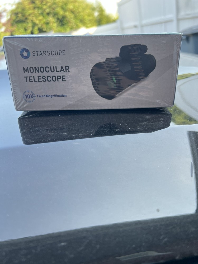 STARSCOPE Monocular Telescope for Smartphone PLUS Adjustable Smartphone Mount