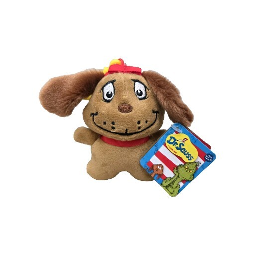 Dr. Seuss' How The Grinch Stole Christmas MAX Bag Clip On Plush NWT