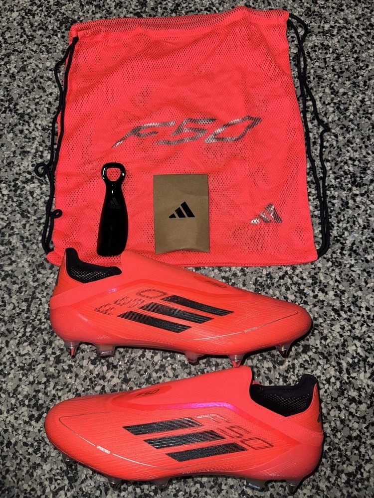 Adidas F50 Elite Laceless SG Soccer Cleats Vivid Horizon Pack IF1318 Size 6.5-13