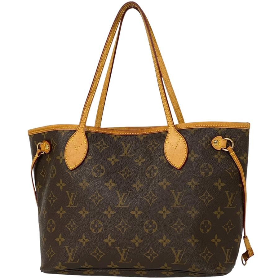 Louis Vuitton Neverfull PM Monogram Brown Tote Bag M40155 Pre-Owned
