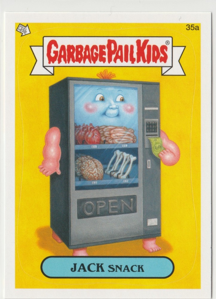 Garbage Pail Kids GPK 2012 Series 1 Jack Snack #35a Brand New BNS1