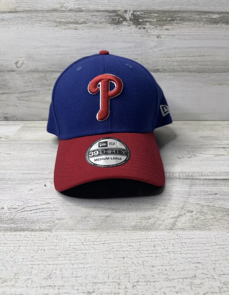 Philadelphia Phillies New Era 39Thirty Hat Team Classic Blue Red Cap Size: M/L