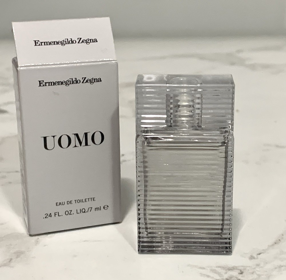 Ermenegildo Zegna - UOMO - 0.24 oz EDT cologne splash mini, 7 ml NIB