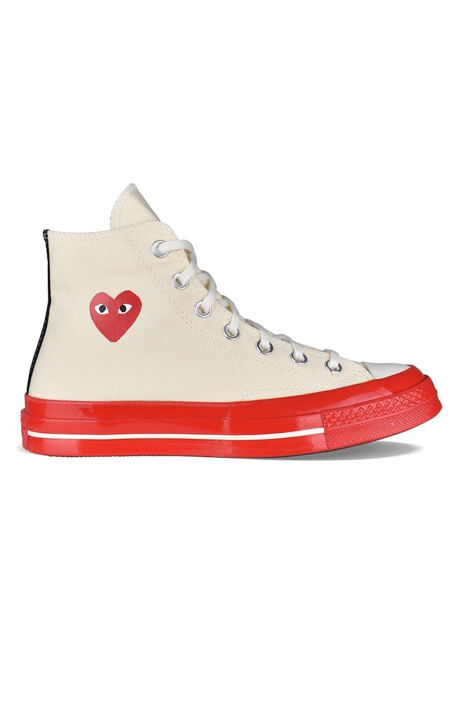 Comme des Garçons x Chuck Taylor All Star High-Top Sneakers  