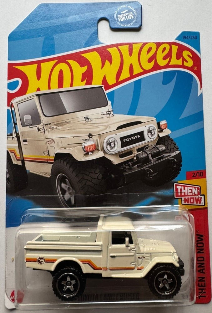 2022 Hot Wheels Then & Now Treasure Hunt Toyota Land Cruiser 194/250