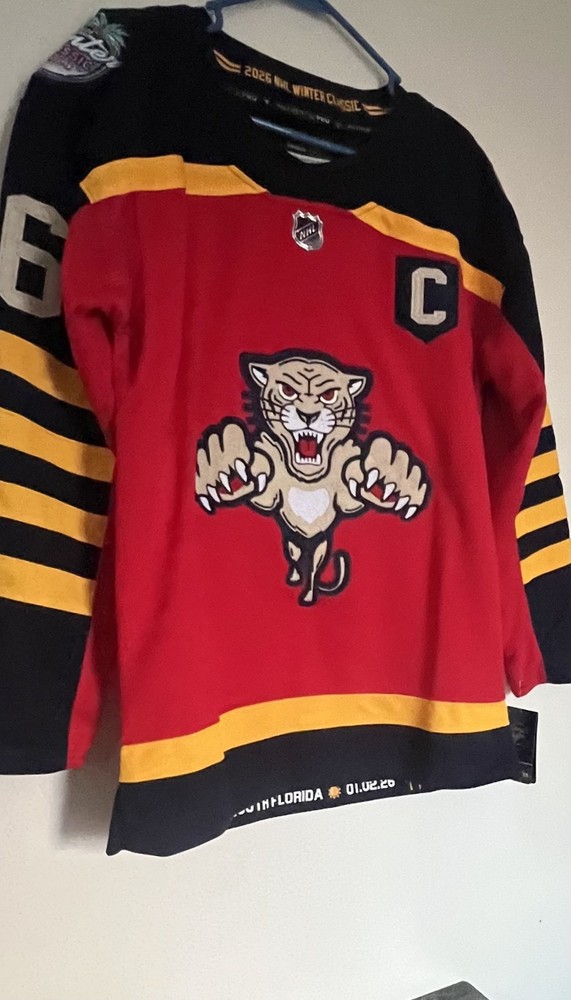 Florida Panthers #16 Aleksander Barkov Winter Classic Stitched Jersey XL - 54