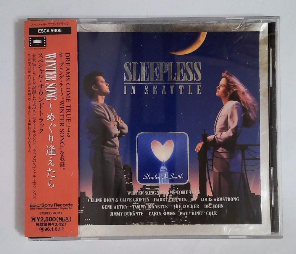 Various – Winter Song～Sleepless In Seattle (Special Soundtrack) JAPAN CD OBI