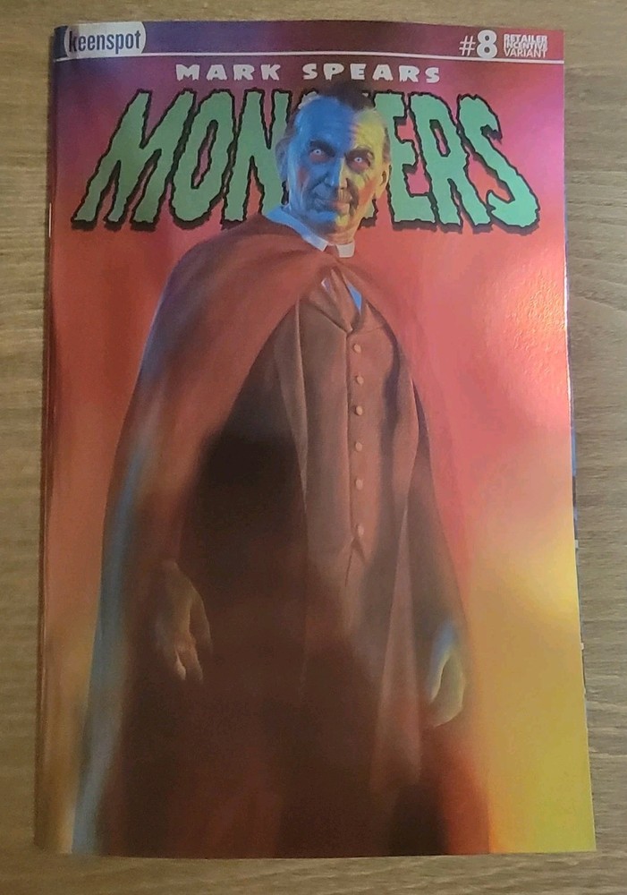 Mark Spears Monsters #8Cover B 1:250 Mark Spears Foil Variant