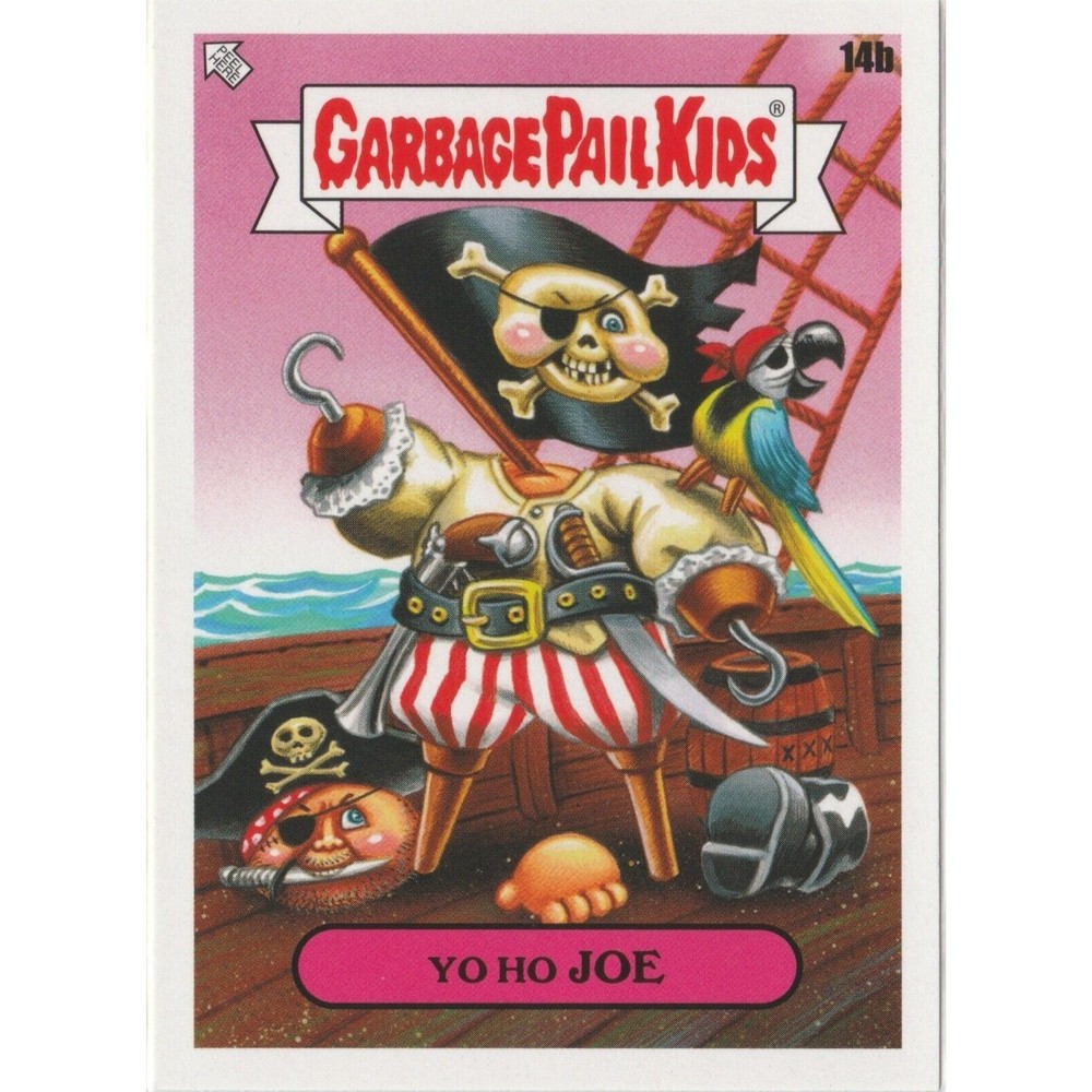 Yo Ho Joe Garbage Pail Kids GPK 2020 35th Anniversary Series 14b