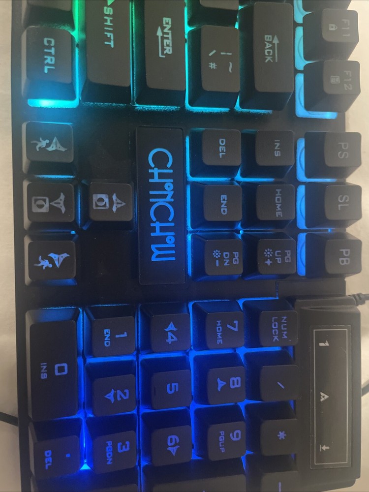 Gaming Keyboard W Lights Chonchow Model X981 - Black