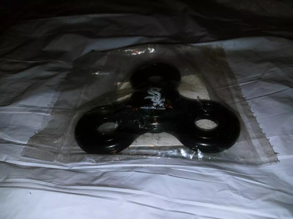 Chicago White Sox Baseball Sga New Sealed Metal Fidget Spinner Stress Reliever