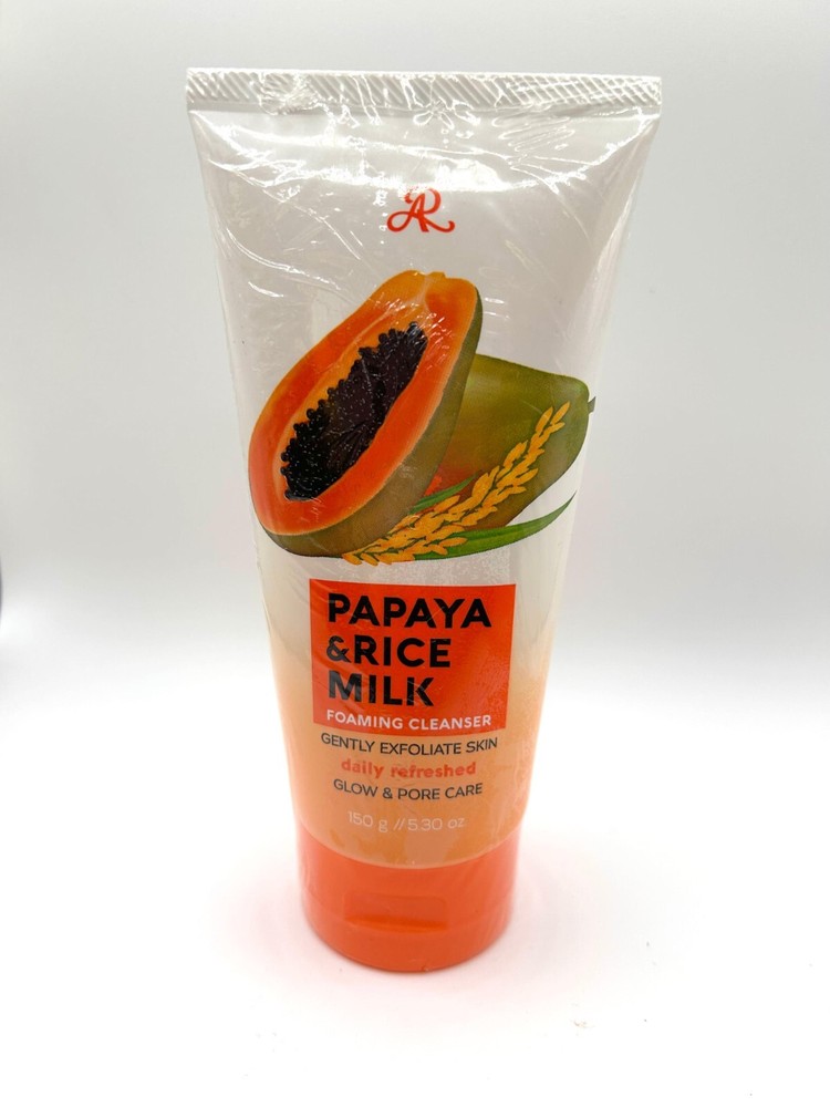 Papaya Rice Milk Foam Cleanser for Acne and Oily Skin