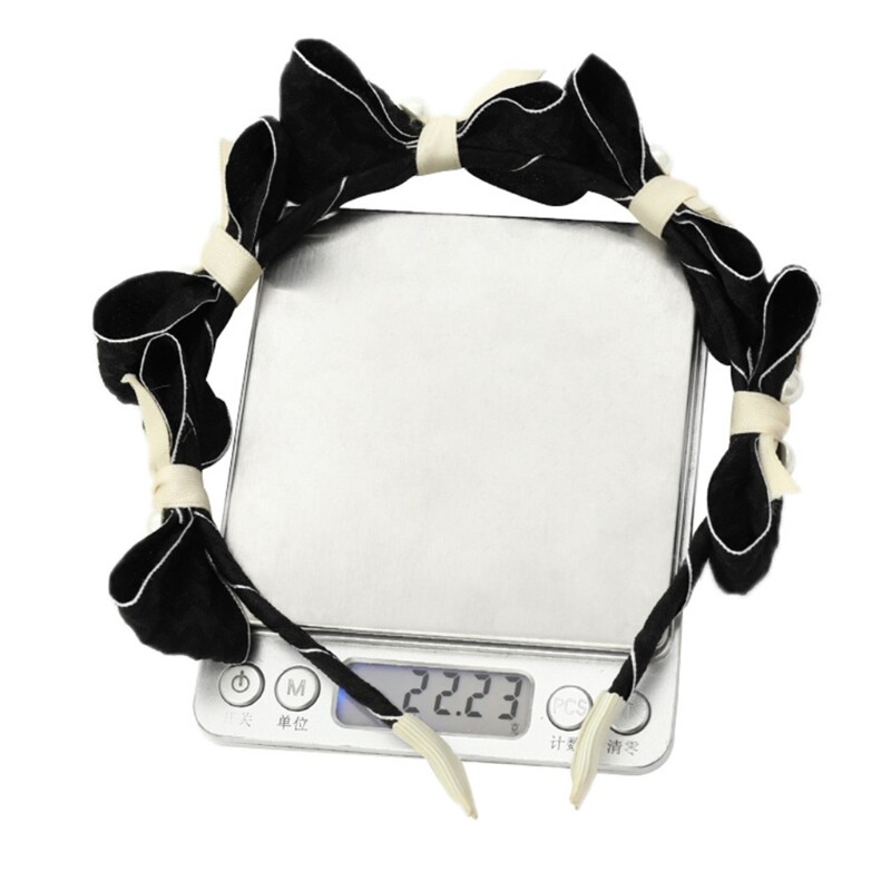 Elegant Bowknot Headband for Weddings, Parties, and Costume Accessories