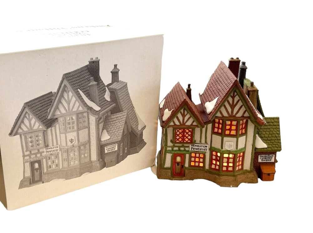 Department 56 Heritage Dickens Village 1992 Hembleton Pewterer Figurine #5800-9