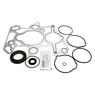 Mahle Original JV5066, Kit Aluminum Timing Cover Gasket Set - Fits Ford 6.0L Die