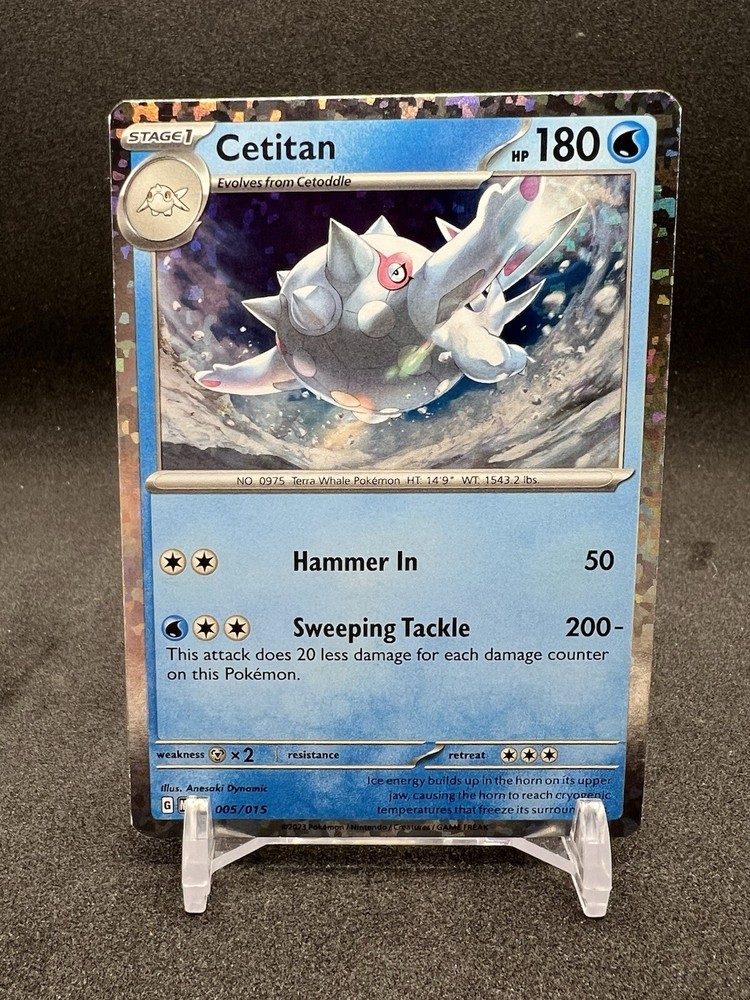 Cetitan 005/015 - Holo - McDonald’s 2023 Pokemon TCG Card