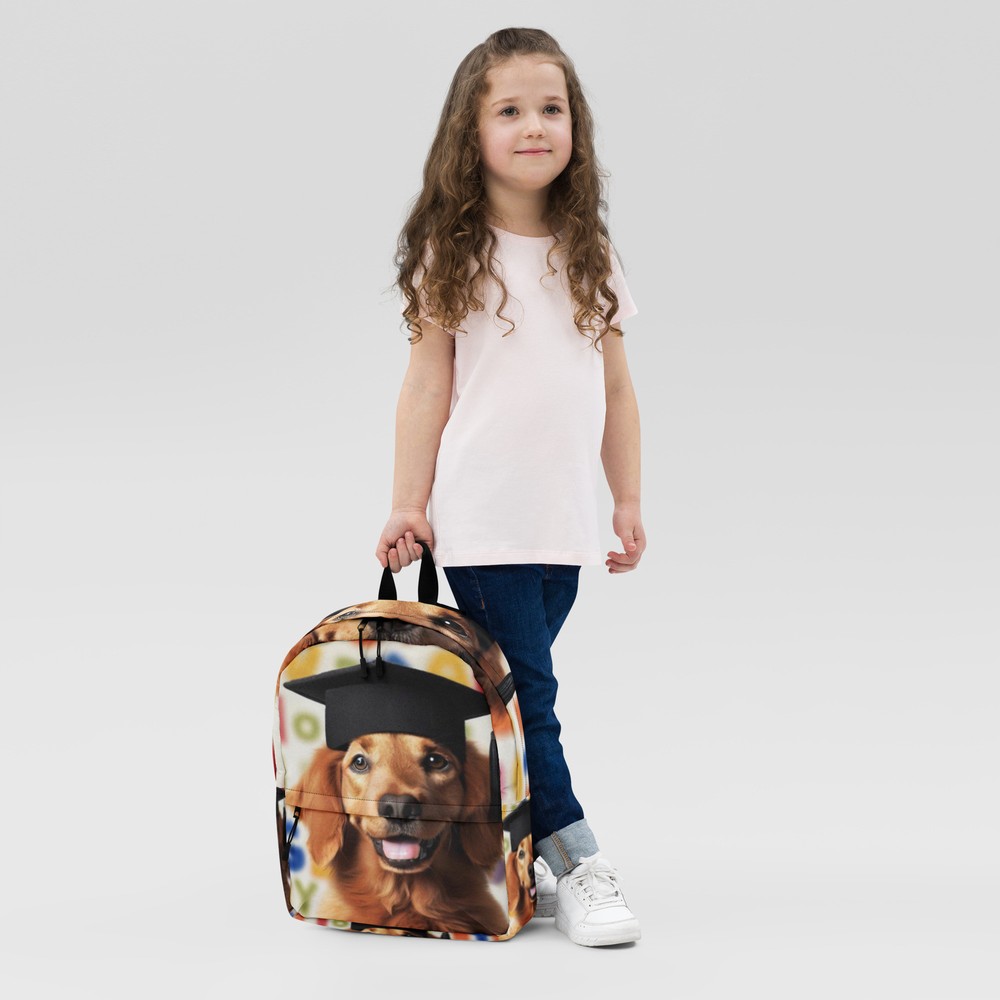 School Gift For Son or Daughter, Courageous Pet Backpack, Back to School Gift