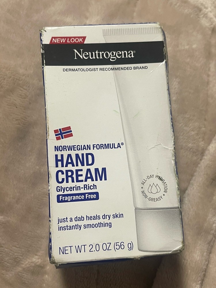 Neutrogena Norwegian Formula Dry Hand Cream, Fragrance-Free, 2 oz