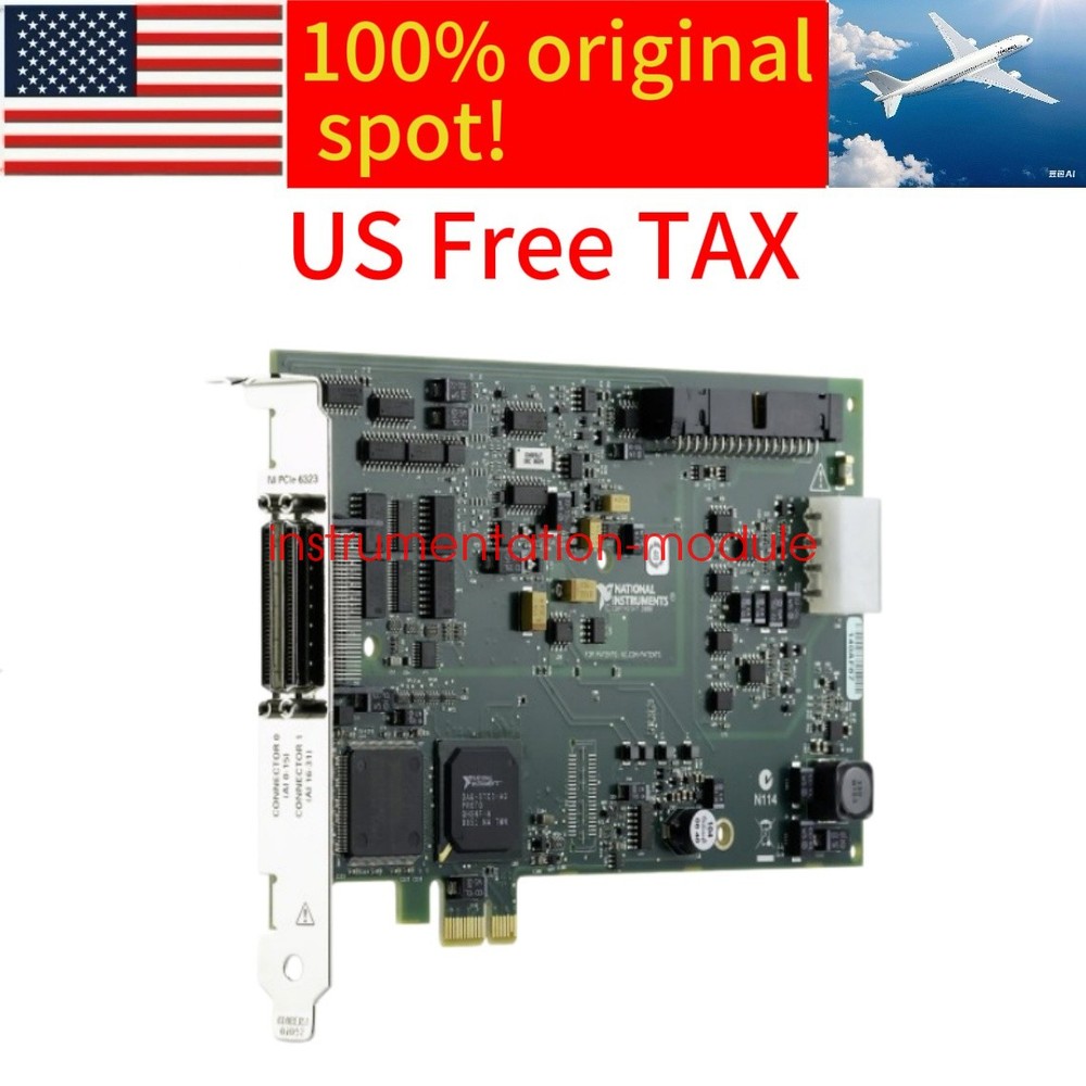 1PCS National Instruments PCIe-6323 Fast Ship New in box spot