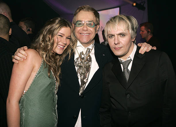 Joss Stone Elton John Nick Rhodes at 13th AIDS Foundation Gala