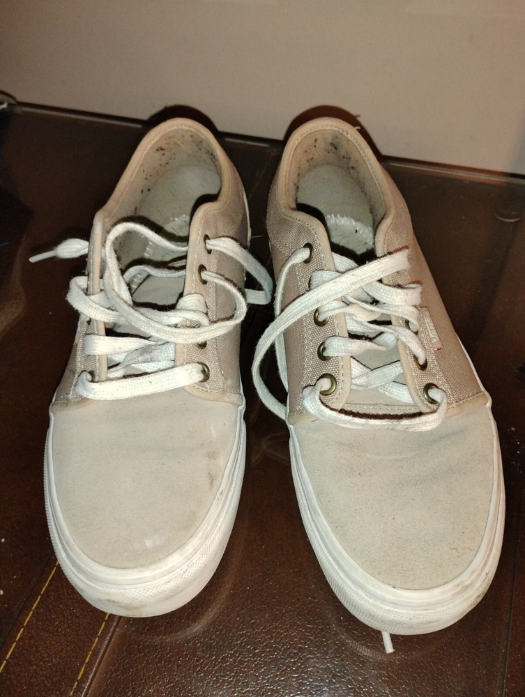 Vans Pro Skate Shoes Mens Size 7 Light Tan