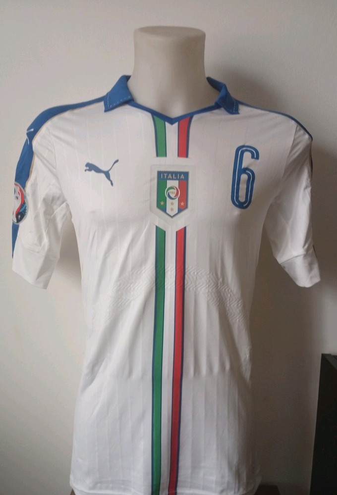 ITALY MATCH WORN SHIRT ANTONIO CANDREVA EURO QUALIFICATIONS 2016