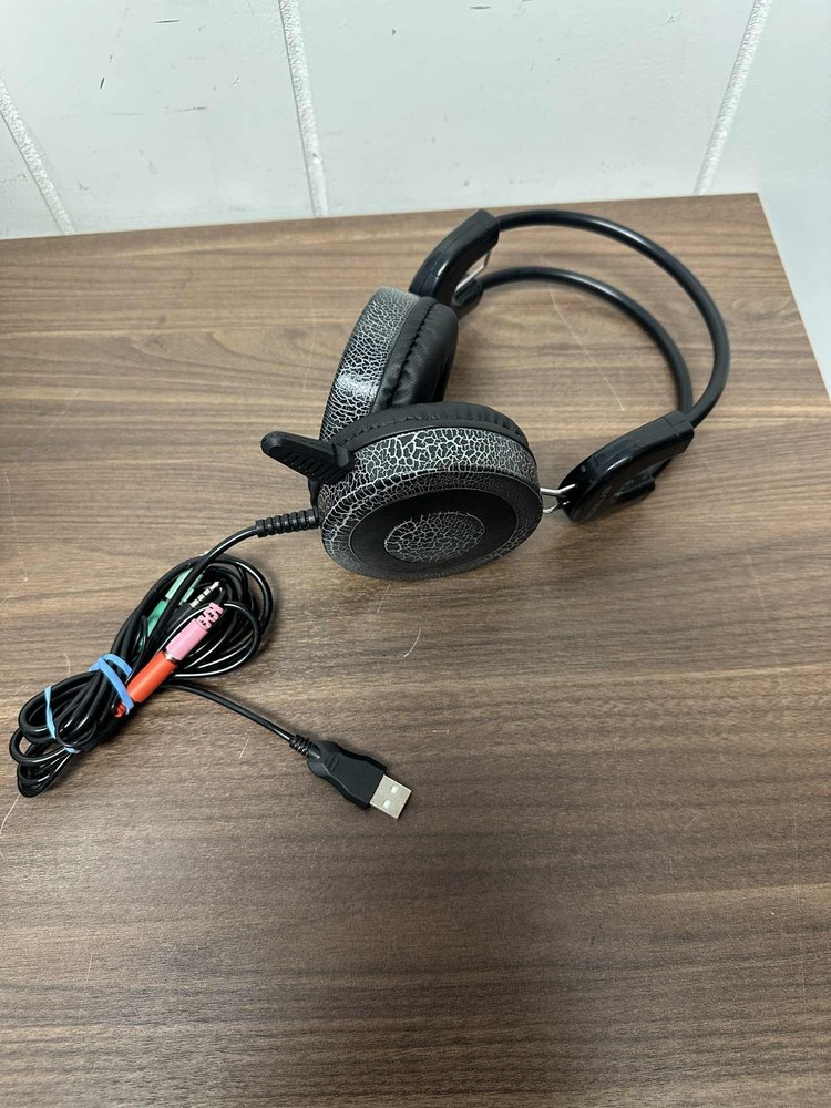 Bytech Over The Ear Wired USB Gaming Headset For PC Very Good 2E