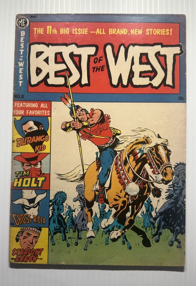Best of the West #11 1953 (VG+/FN-) Pre-Code Golden Age! Early Ghost Rider!