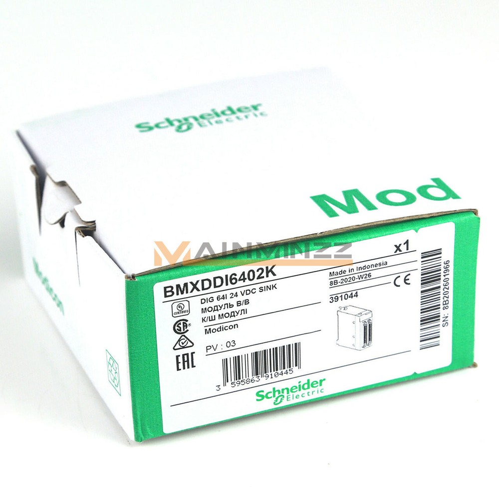 One NEW in Box BMXDDI6402K Input Module
