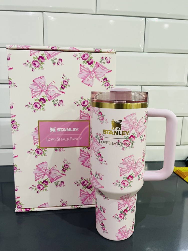 Stanley x Love Shack Fancy Tumbler 40 OZ Holiday  Rosa Beaux Pink Confirmed…! ✅