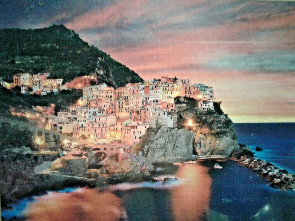 Clementoni, Dusk in Manarola, 1000 Piece Puzzle, Italy, High Quality Collection